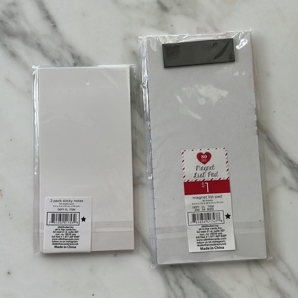 Target stationary Sticky Notes NWT Rare - Picture 2 of 4